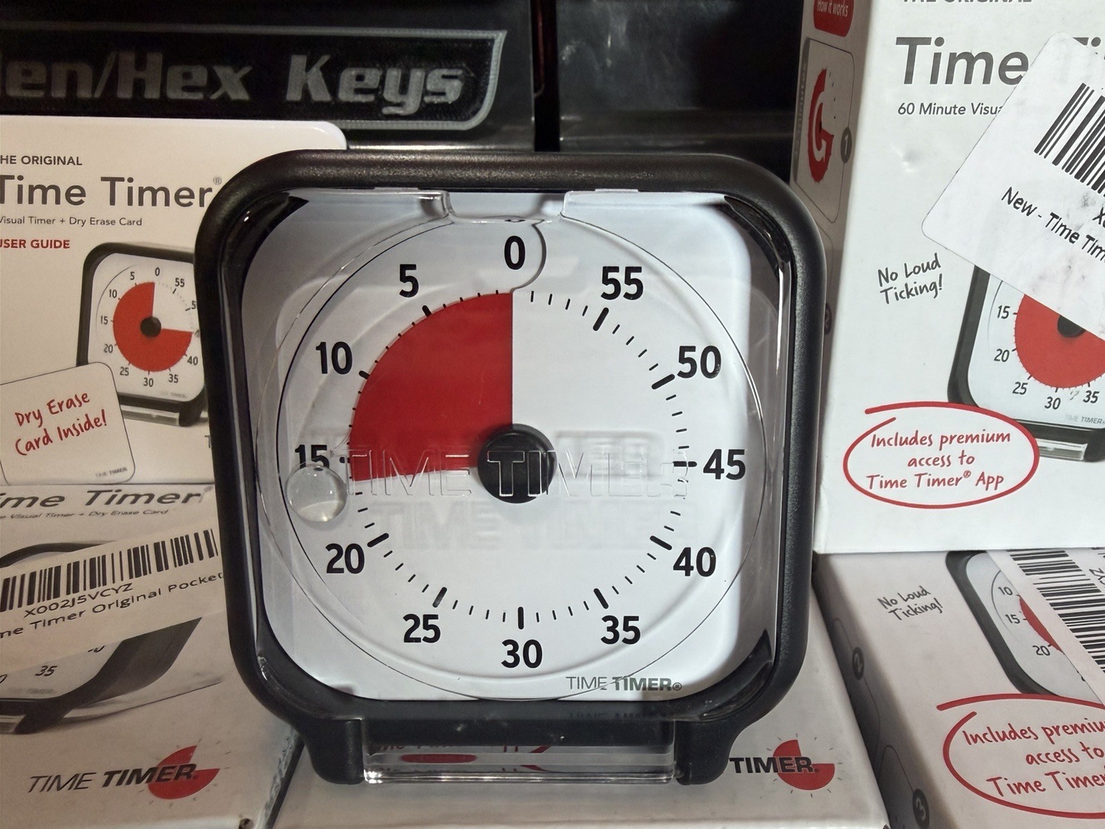 Time Timer Original 3" Pocket Visual Timer - 60 Minute Countdown - ADHD Autism