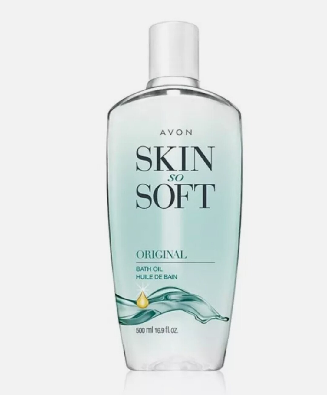 Avon Lot of 2 Skin So Soft Original Bath Oil 16.9 fl oz