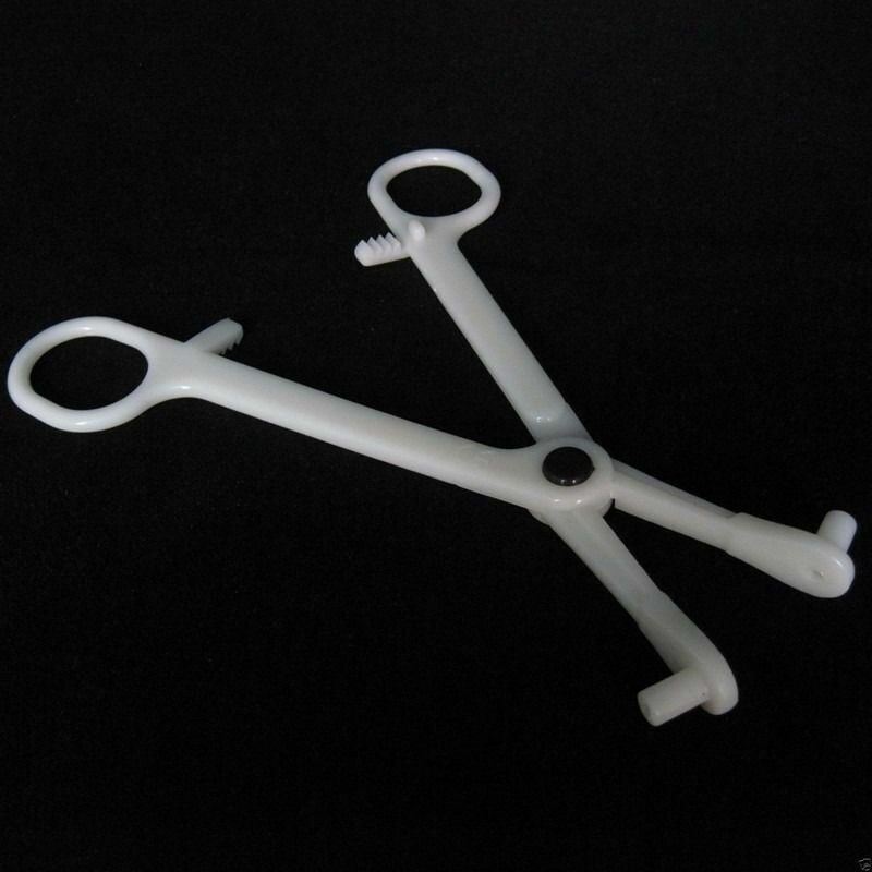 5 PCS Disposable Septum Forceps Clamp Plier Piercing Tool Supply