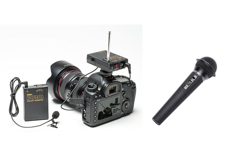 Pro S1R WLM H wireless lavalier handheld mic Panasonic Lumix S1 S1R mirrorless
