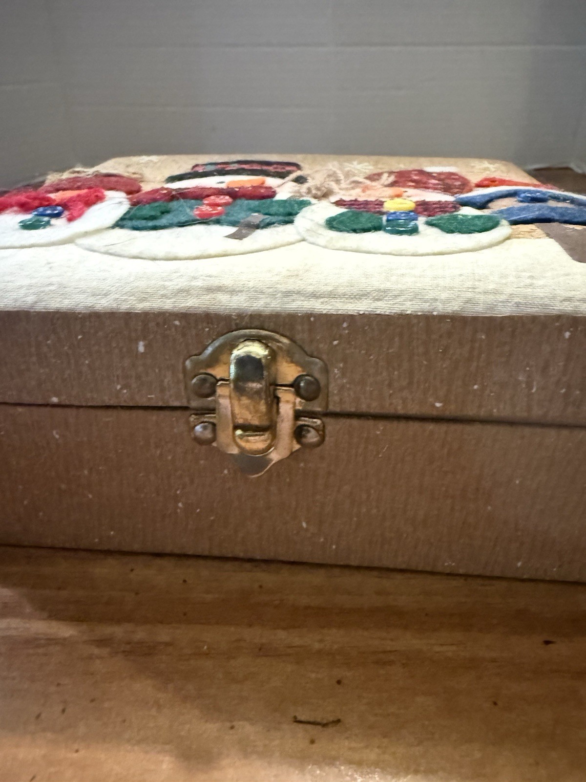 Snowman Trinket Box