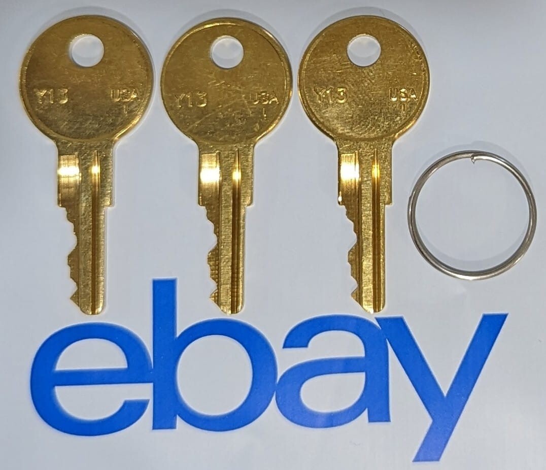 CH511 3-Keys For ALL Toolbox chests with code CH511 or 511CH