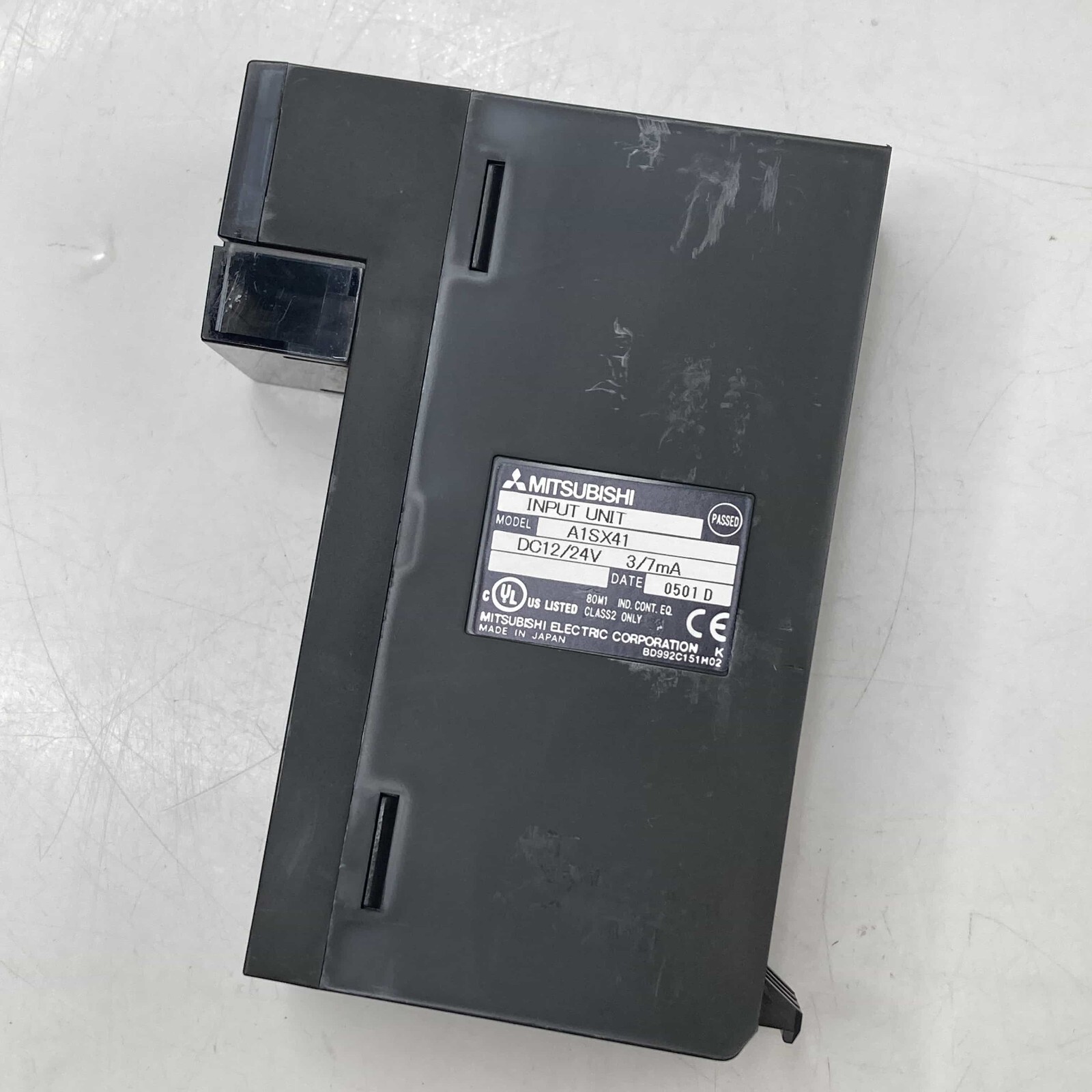 Mitsubishi Electric A1SX41 2005 model Input unit used