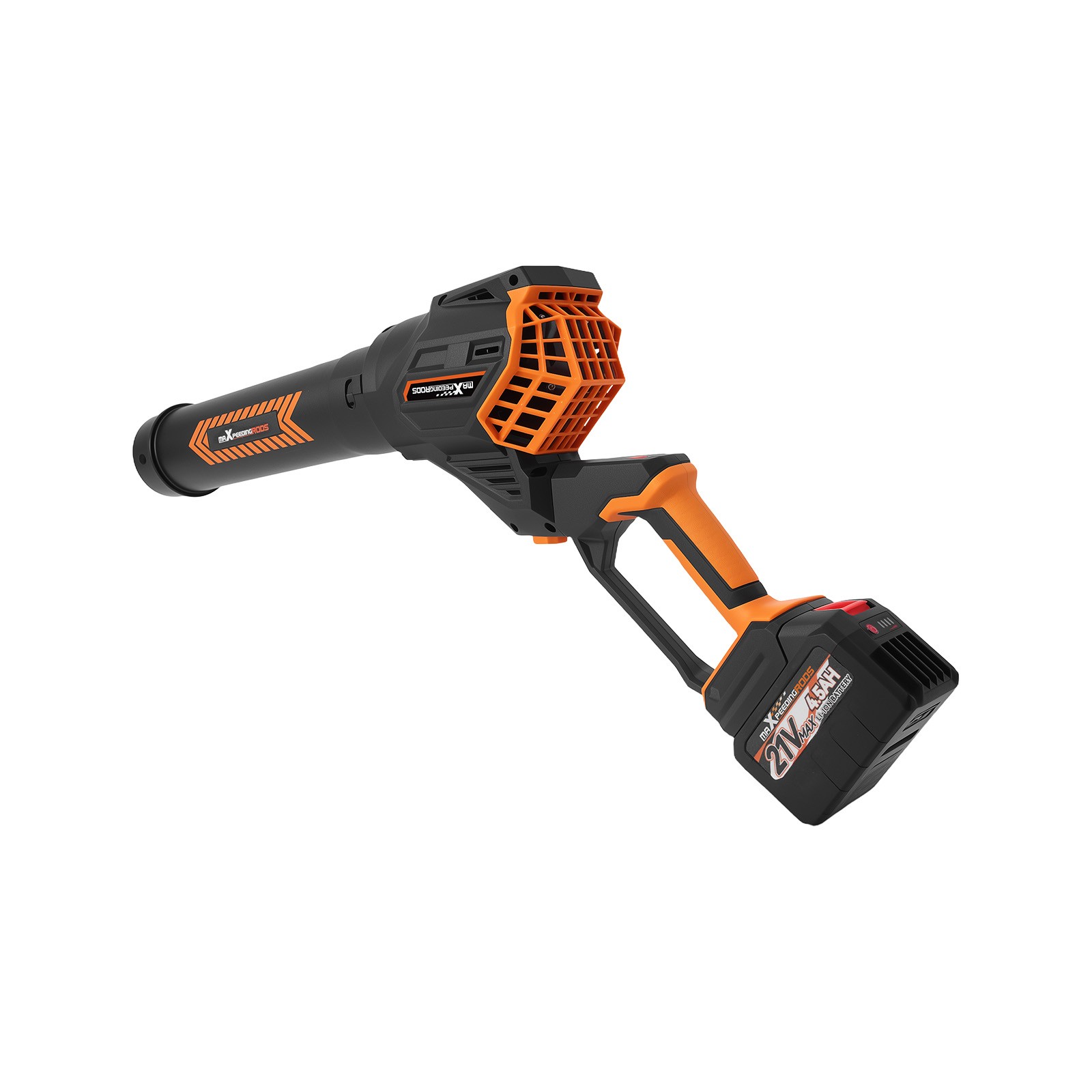650 CFM Leaf Blower Cordless 2 Battery Brushless Motor Handheld Lightweight