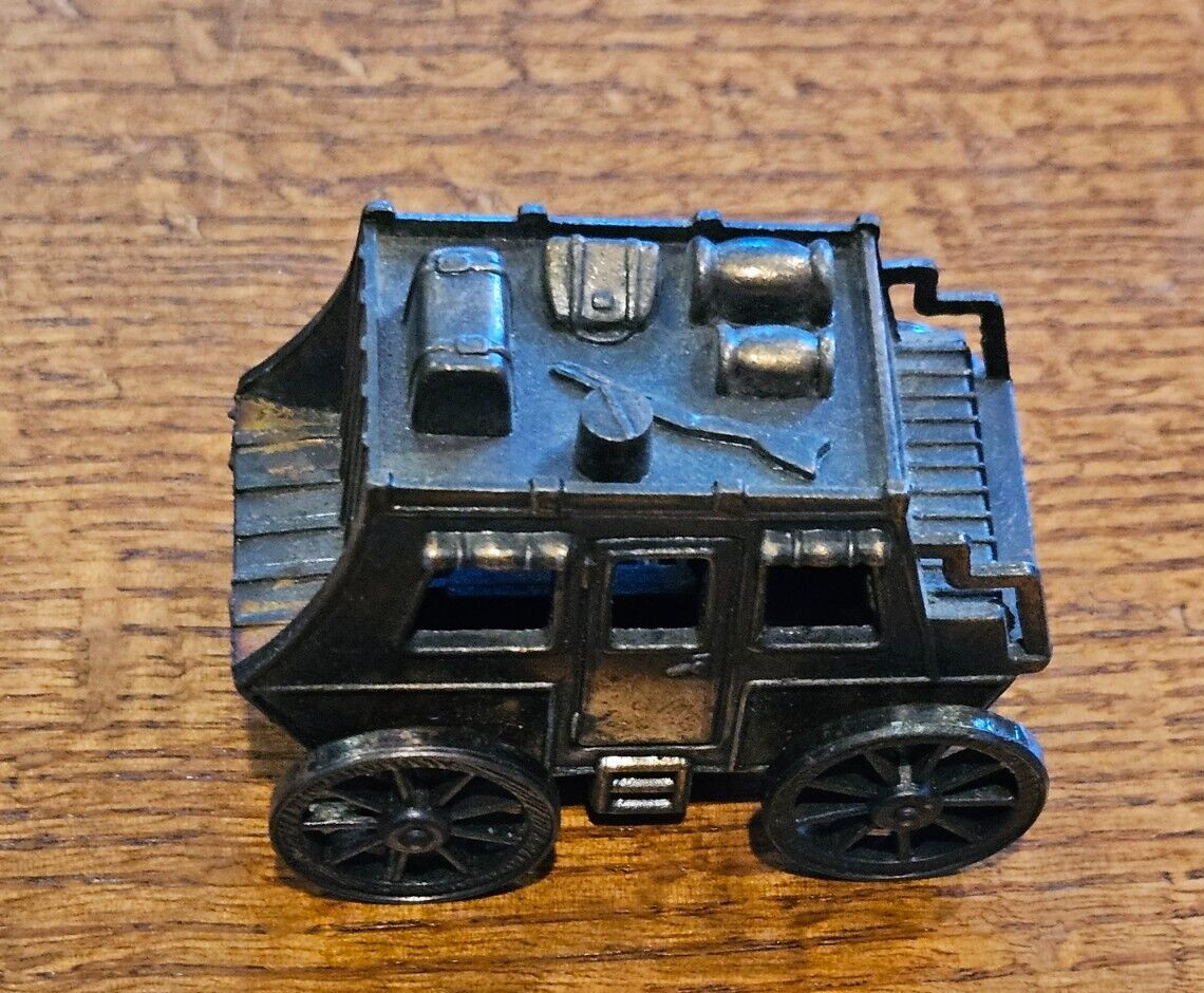 Vintage Die Cast Metal Stage Coach Pencil Sharpener Collectible