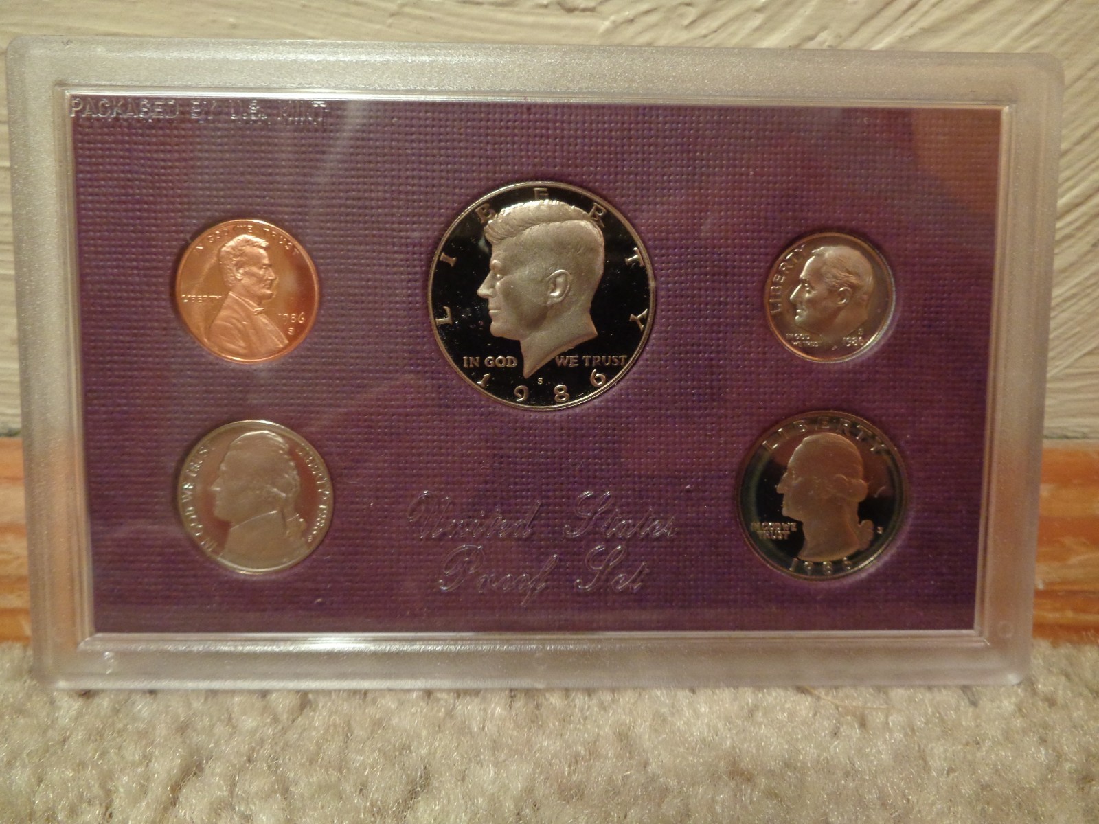 1986 United States Mint Proof Set