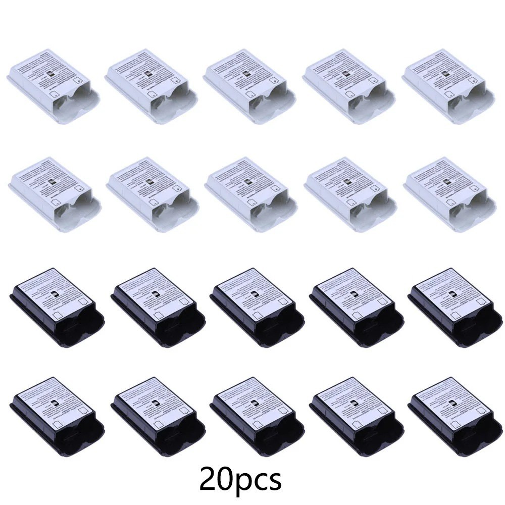 AA Battery Back Cover Case Shell Pack For Xbox 360 Wireless Controller Black Lot