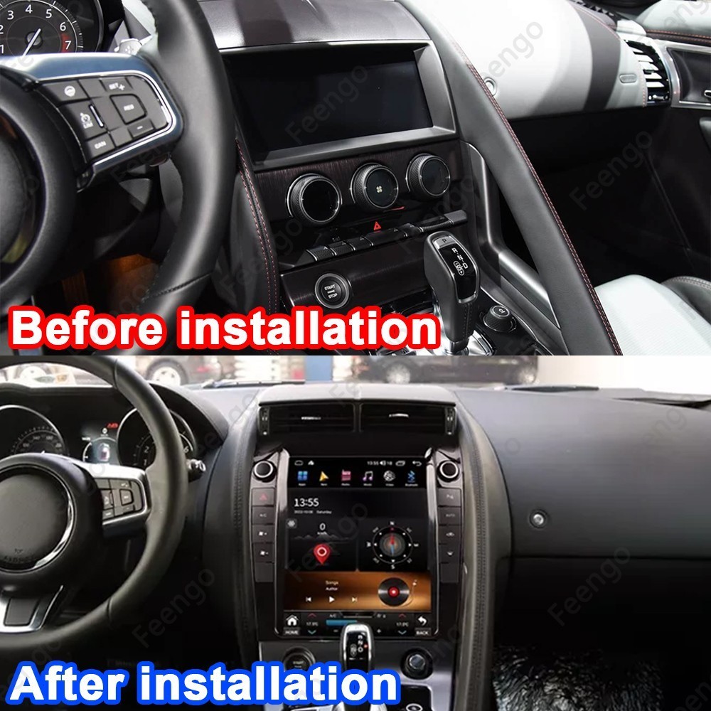 12.1''Car Stereo Radio For Jaguar F-TYPE 2013-2020 Android Auto Carplay GPS 256G