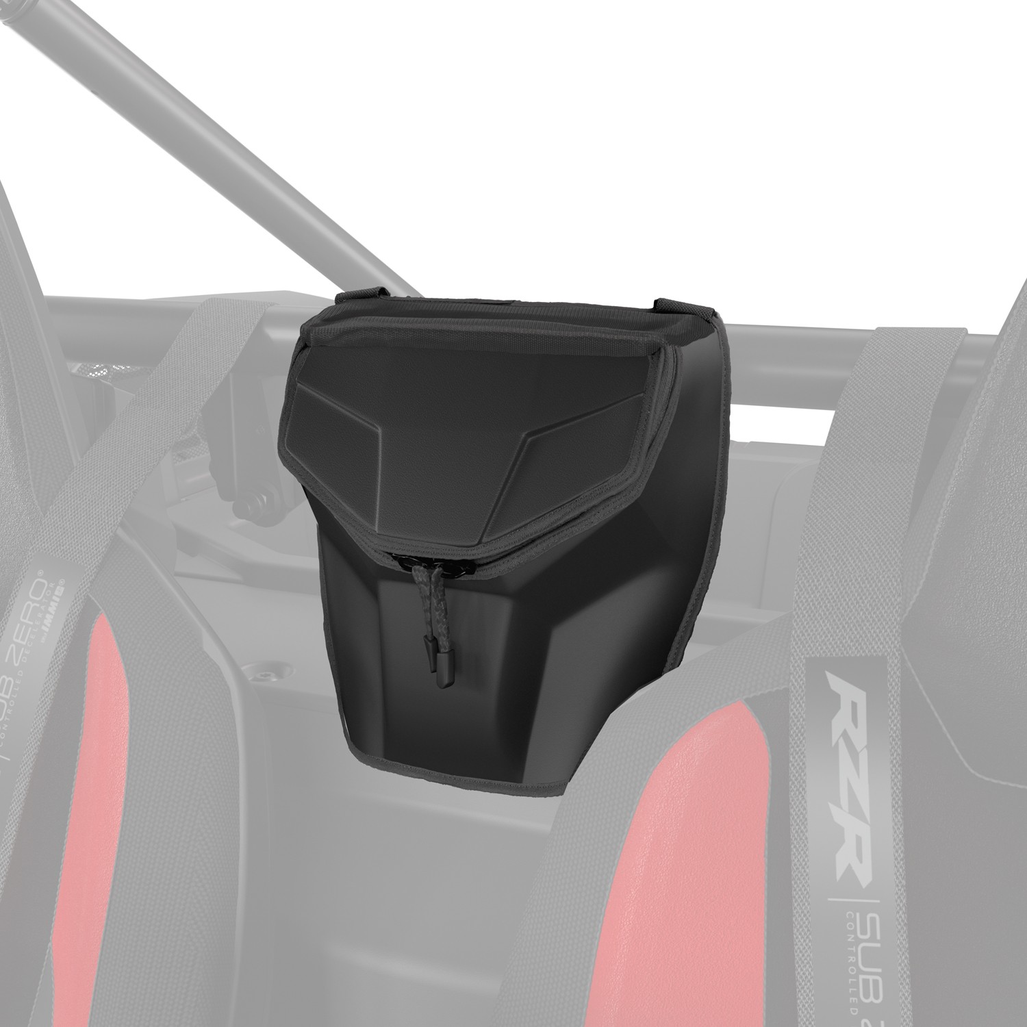 Polaris 8.5 Quart Shoulder Storage Bag, for RZR Models, Genuine OEM - 2884530