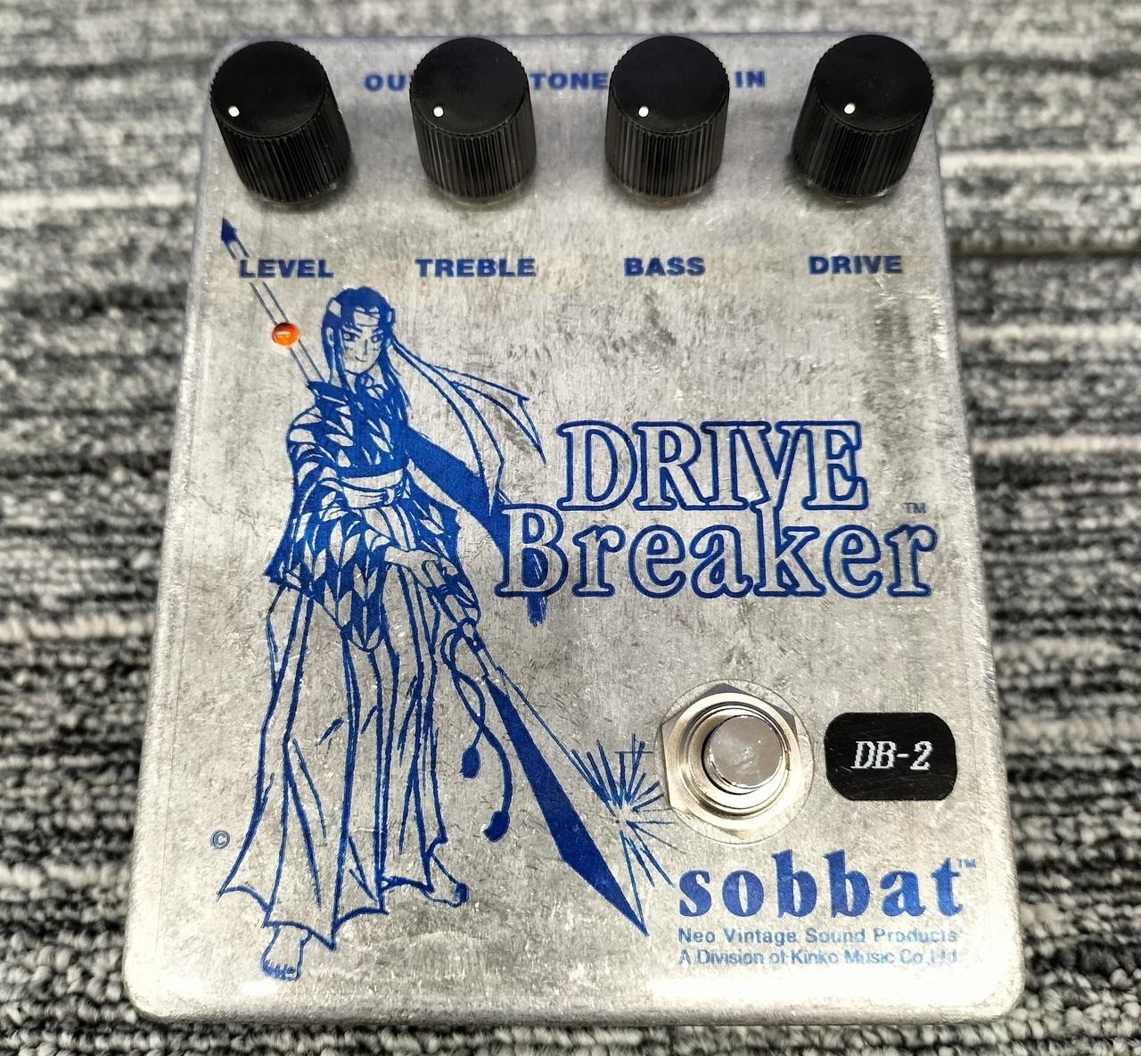 sobbat DRIVE BREAKER DB-2 Distortion Guitar Effects Pedal Made in Japan Tested