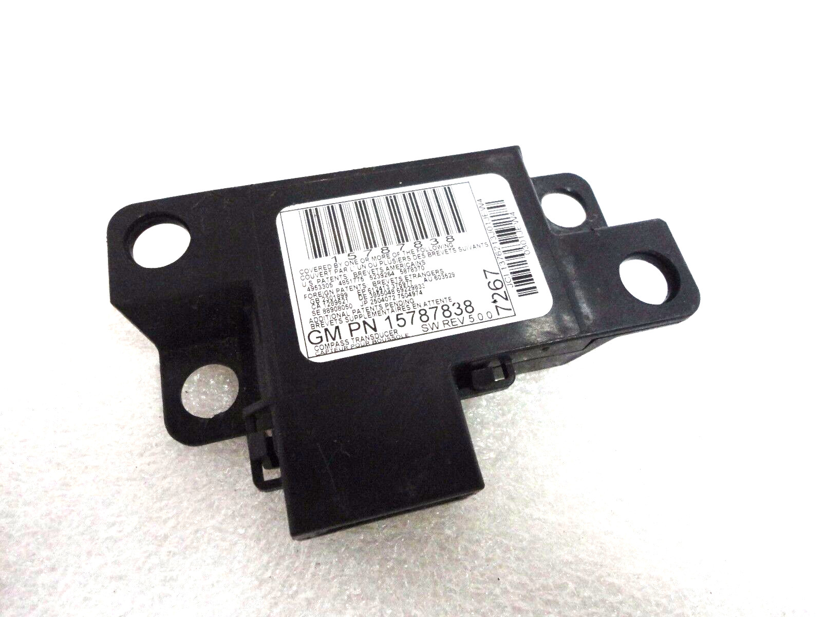 2008-2009-2010-2011-2012 Cadillac CTS Interior Roof Compass Module OEM #36C