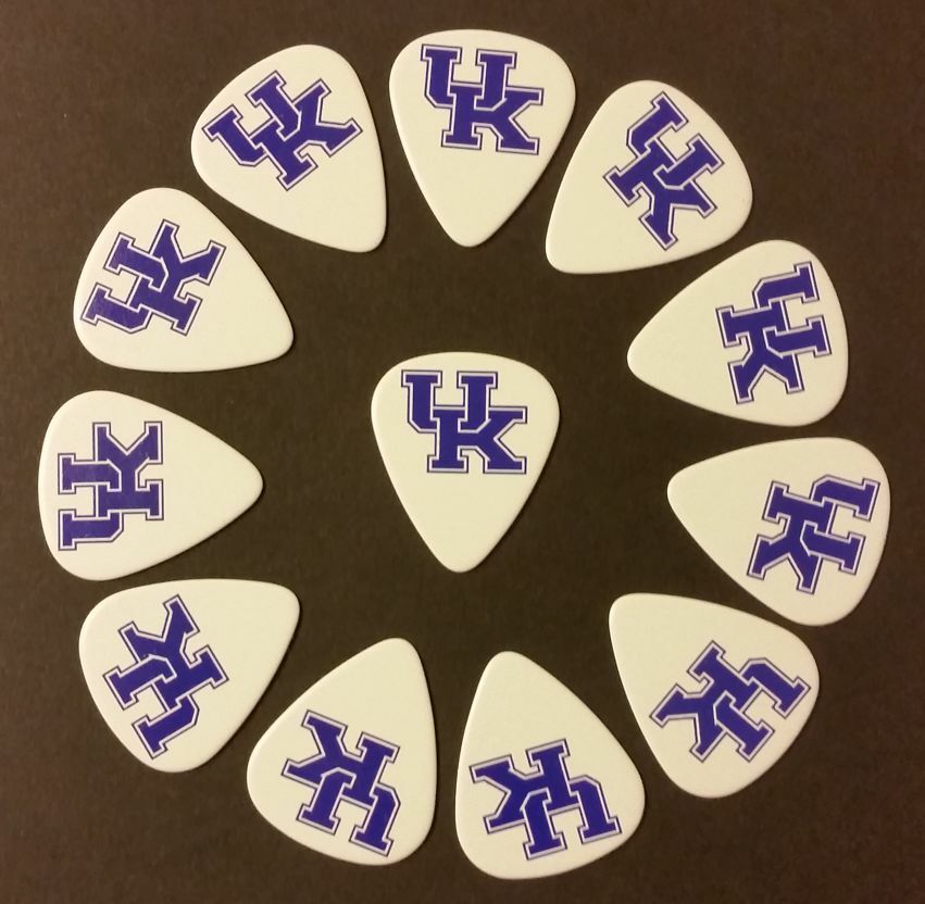 University of Kentucky Logo Guitar Picks (12 picks) - (Buy 2, save 50% on 2nd)