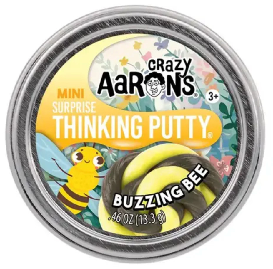 Aaron's Crazy Thinking Putty, Humming Bird, Buzzing bee, Sneaking Snail