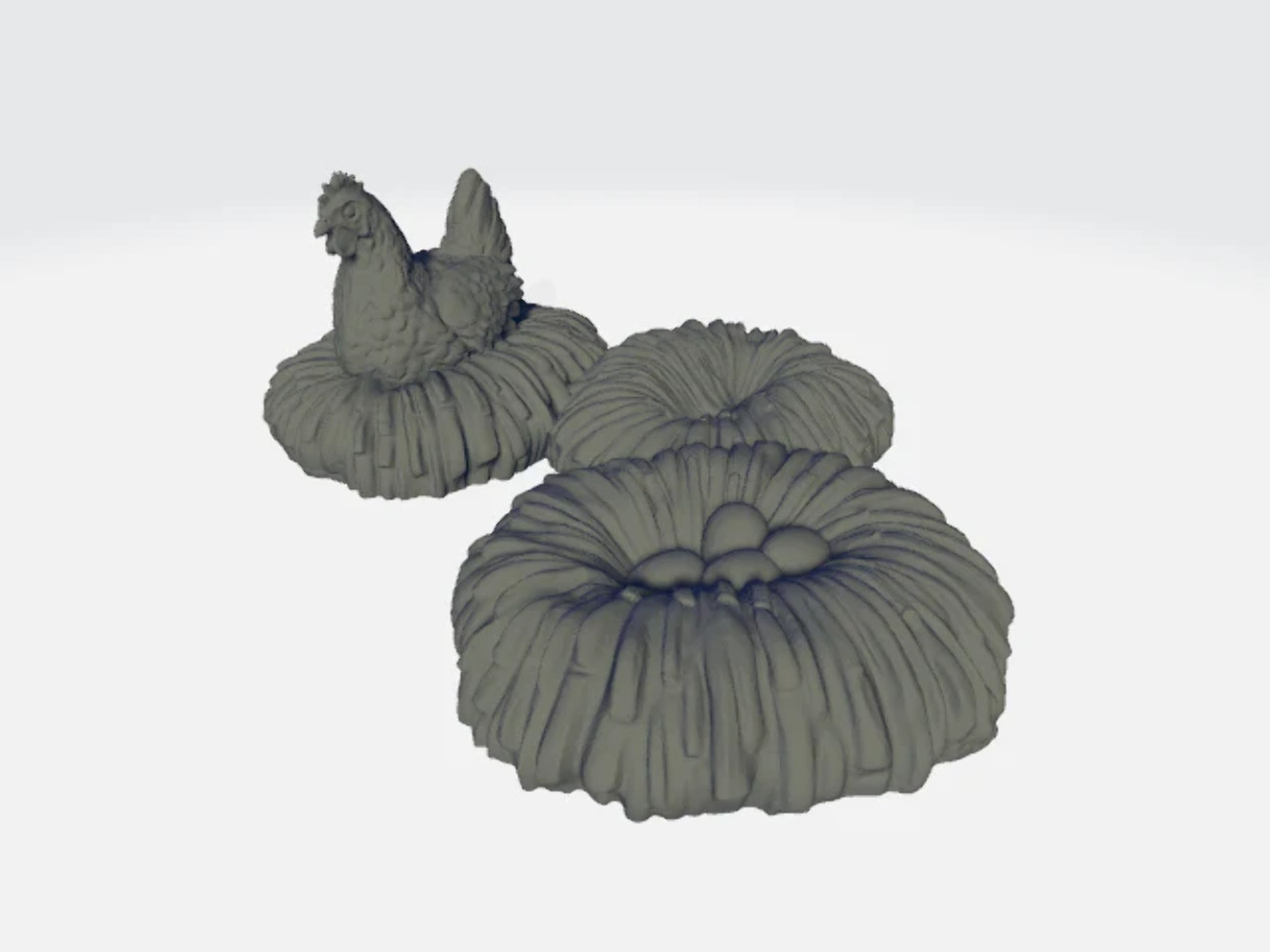 StoneAxe Miniatures - Hen Nest