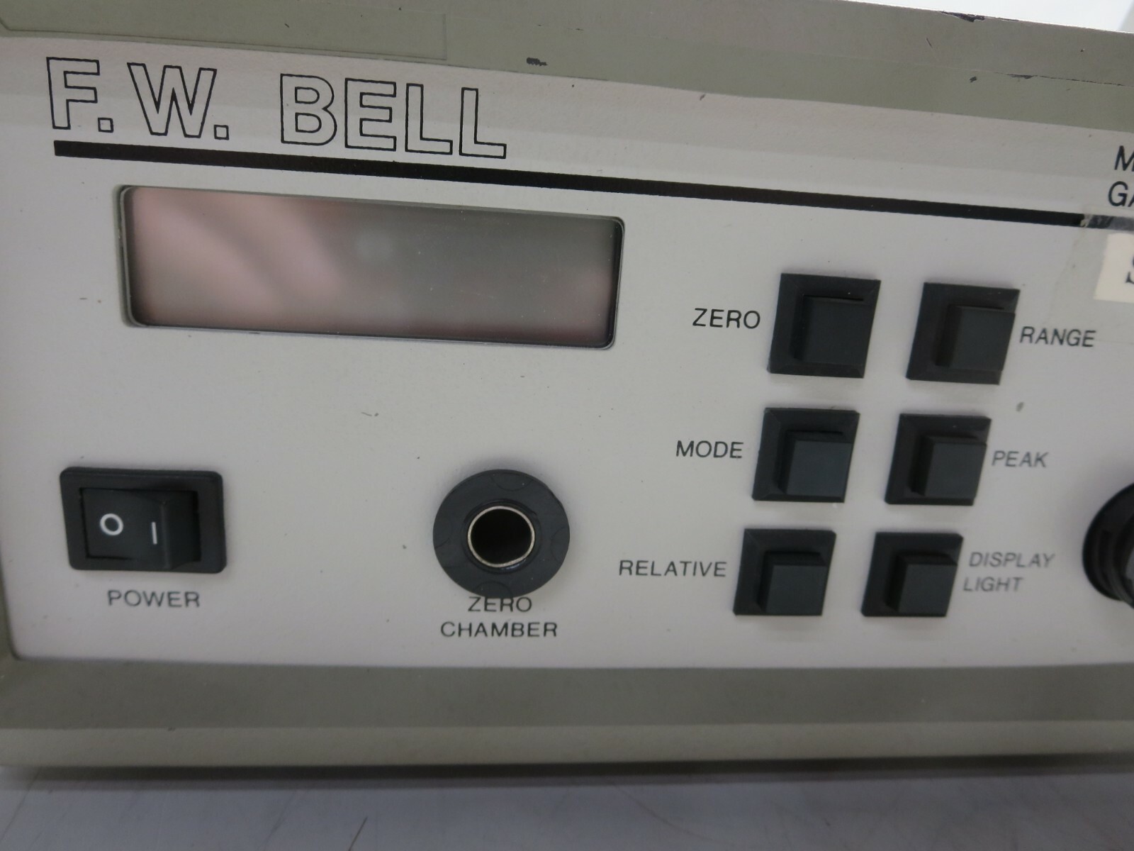 F. W. Bell, Model 9200, Gaussmeter, Unit Powers Up, No Other Testing