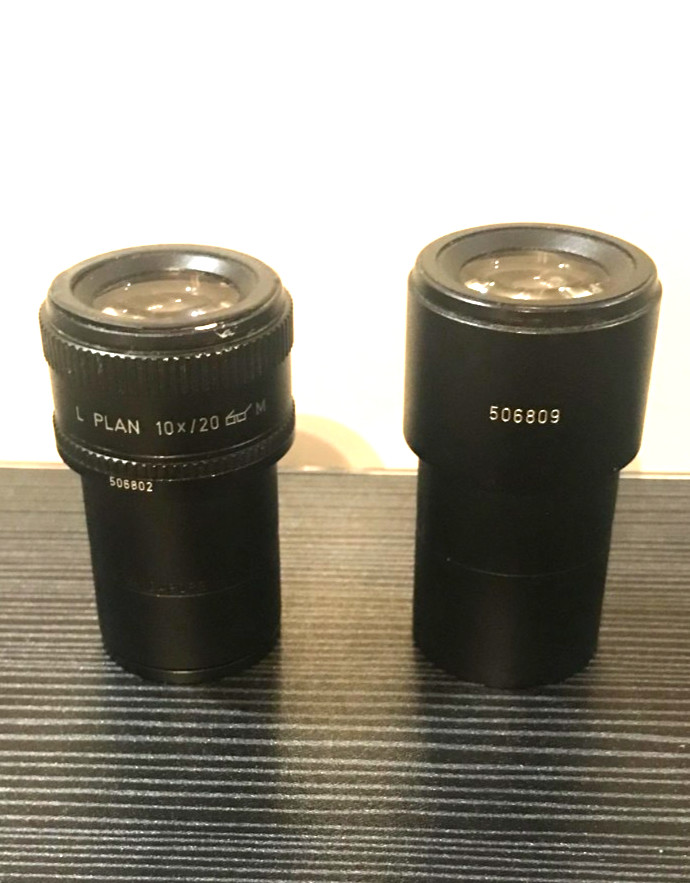 Leica L Plan 10x/20 M Microscope Eyepiece Set (Pair) - 30MM - 506802