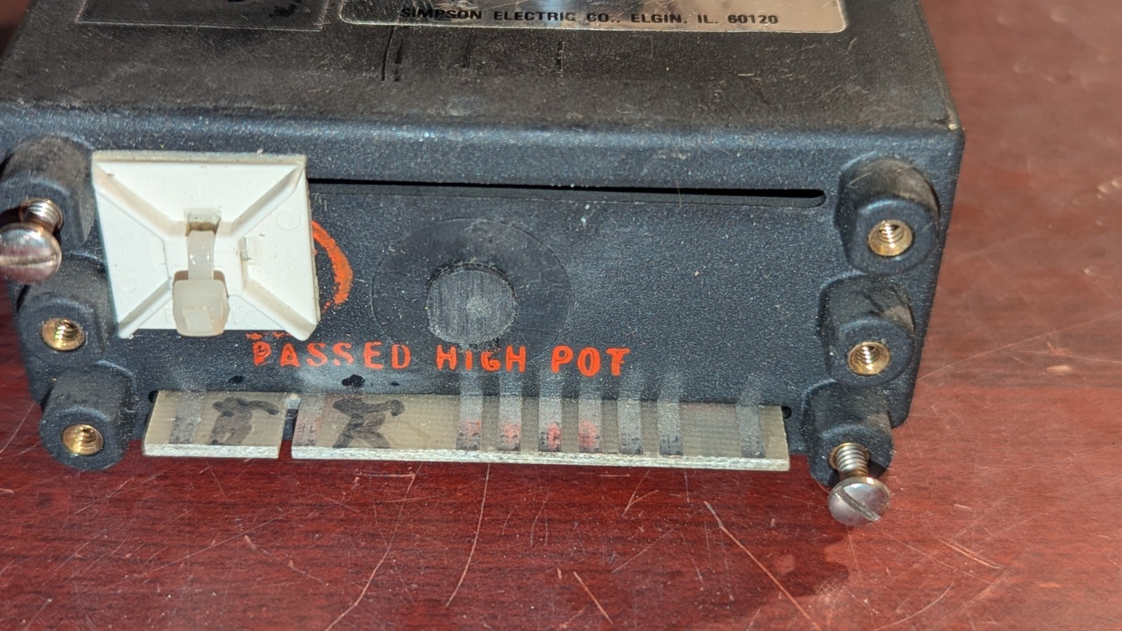 Simpson Digital Panel Meter 24122 / 2853 200 Dc Volts