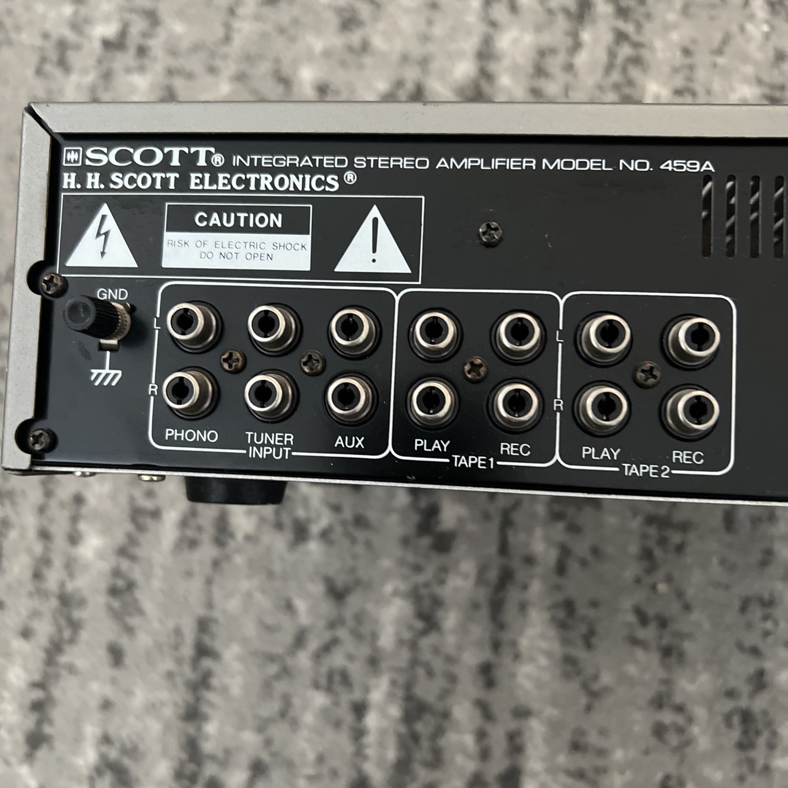 HH Scott 459A Solid State Integrated Stereo Amplifier