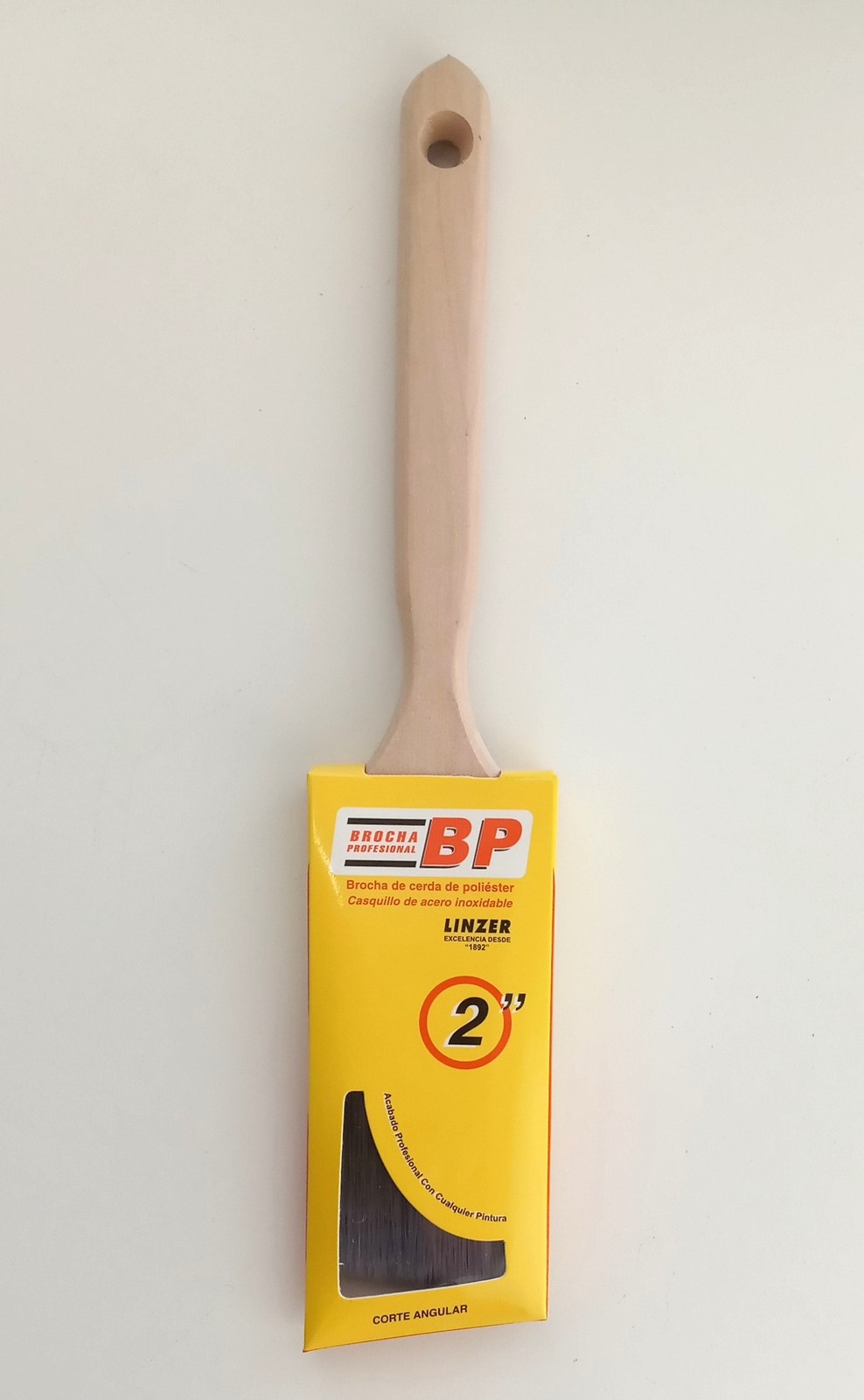 Linzer 2152-0200 2" Angle Sash Pro Quality Brush Paint Brush