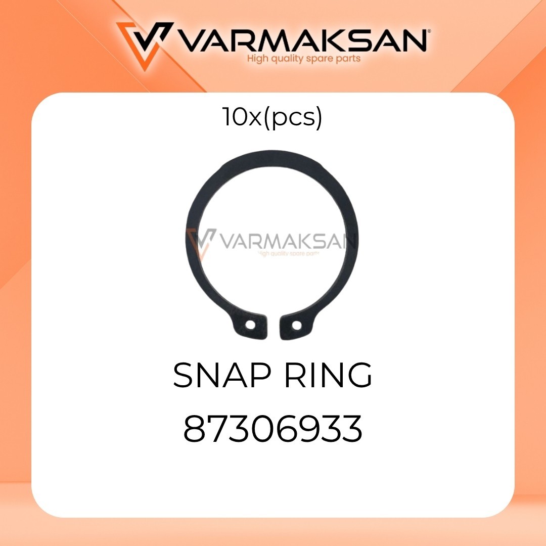 NEW CASE 87306933 SNAP RING PACK OF 10x / NEW 87306933 SNAP RING - 10x(PCS)