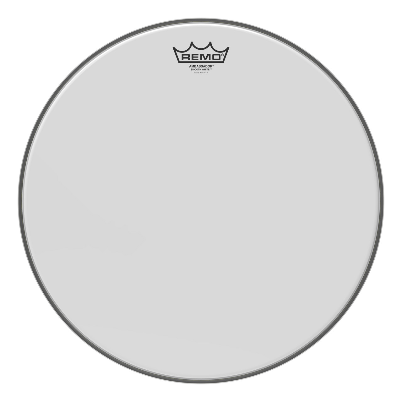 Remo Ambassador Smooth White Drumhead, 16"