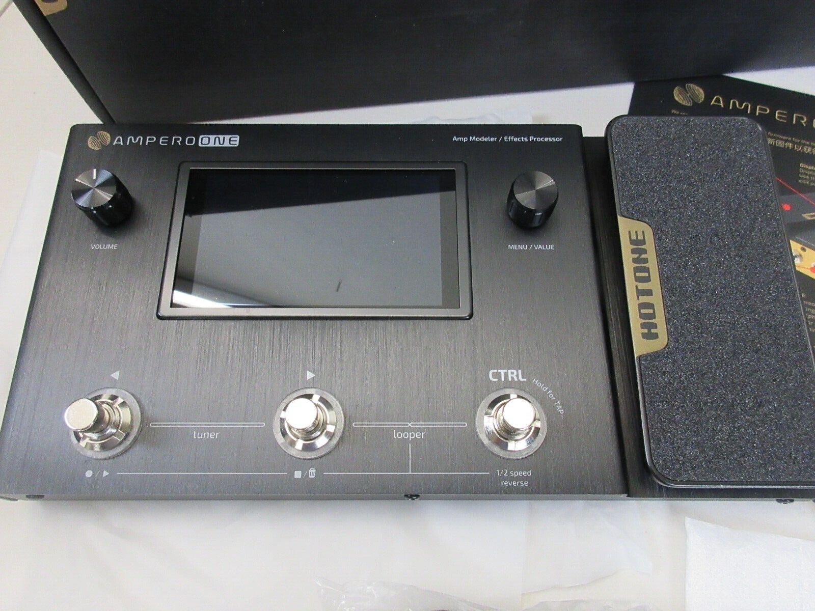 Hotone Ampero One Guitar Multi-Effects Amp Modeler / Effects Processor (NEW)