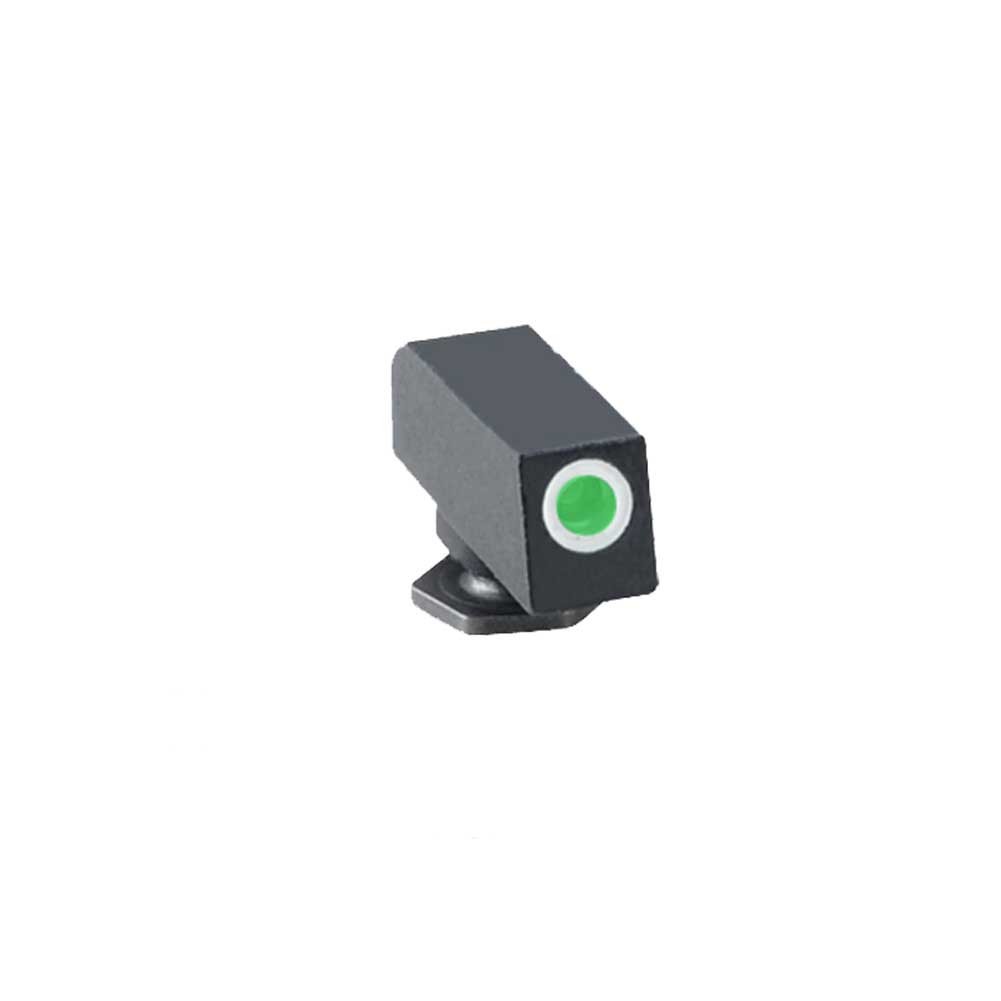 AMERIGLO Classic Front 3 Dot Green w/ White Outline Sight for Glock (GL-112)