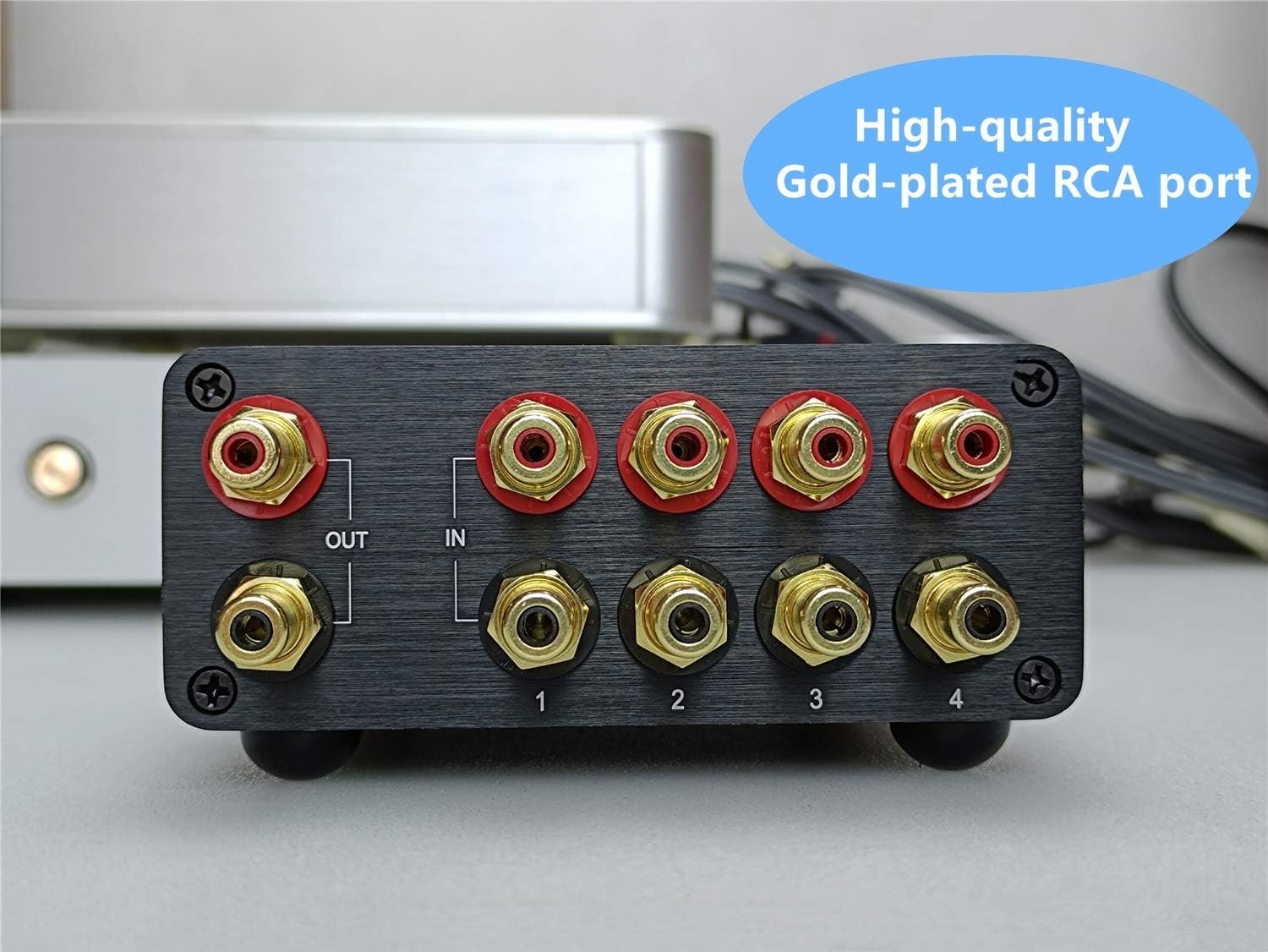 High-Fidelity Audio Selector Box