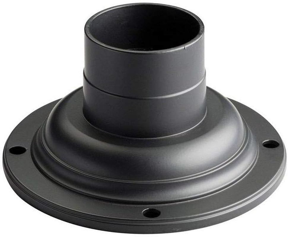 9530BK Accessory Pedestal Adaptor, Black 7-Inch