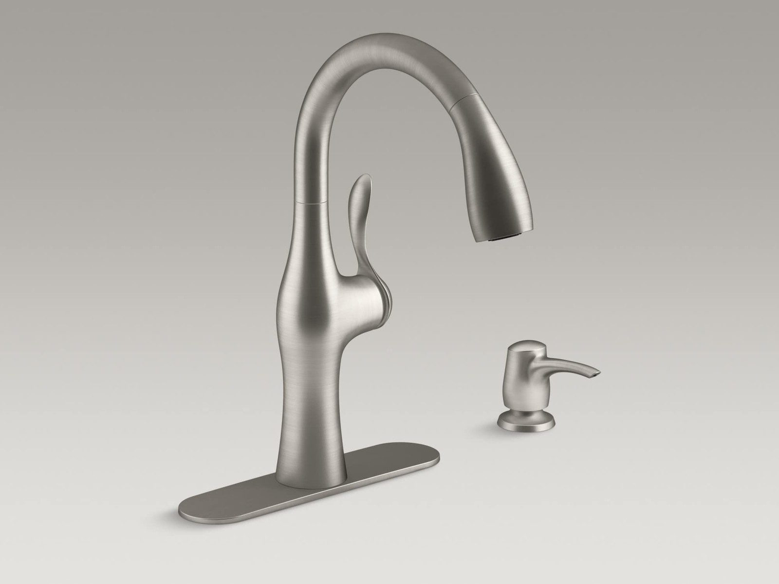 KOHLER Alma R45350-SD-VS Pull-Down 1-Handle Kitchen Faucet Vibrant Stainless