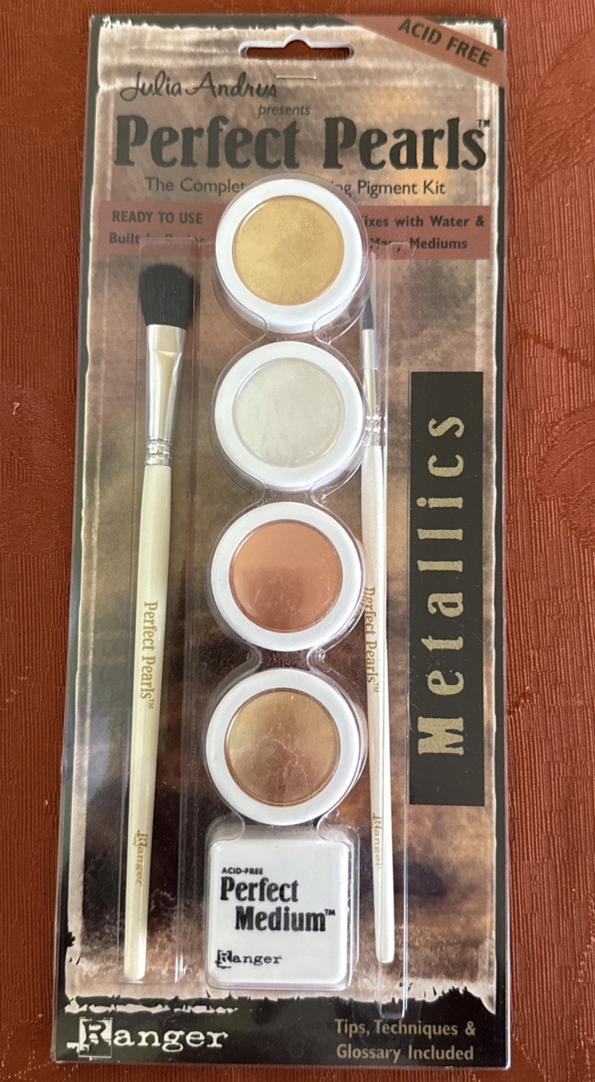 PERFECT PEARLS JEWELS Complete Embellishing Pigment Kit Ranger PPP15963 NEW
