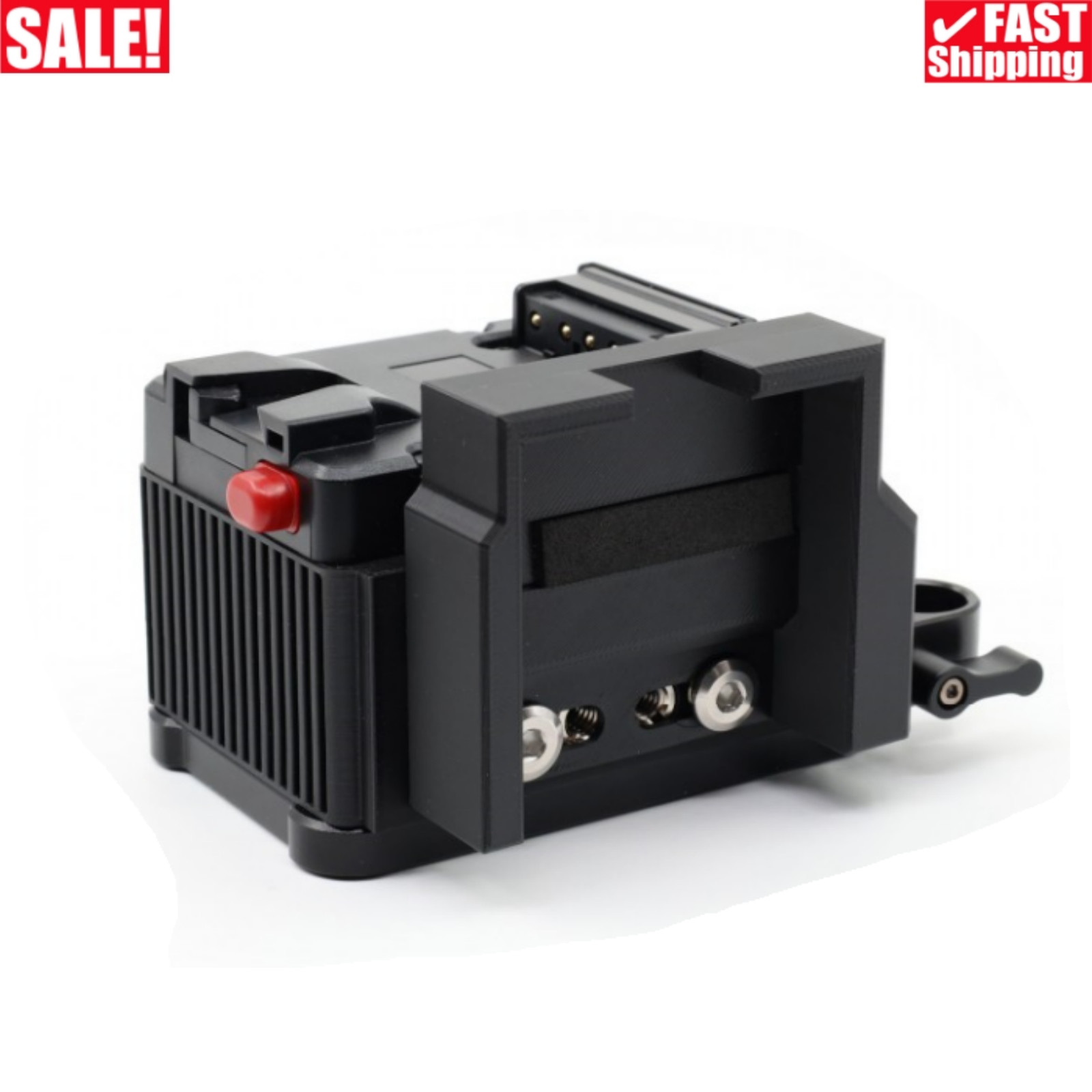 FusionRig Mini Expansion Module Cage V-Mount Battery Mounting System USB-C