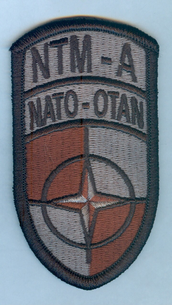 NATO TRAINING MISSION AFGHANISTAN - INTERIOR BROWN PANELS VAR (ACU SUBDUED)  - X