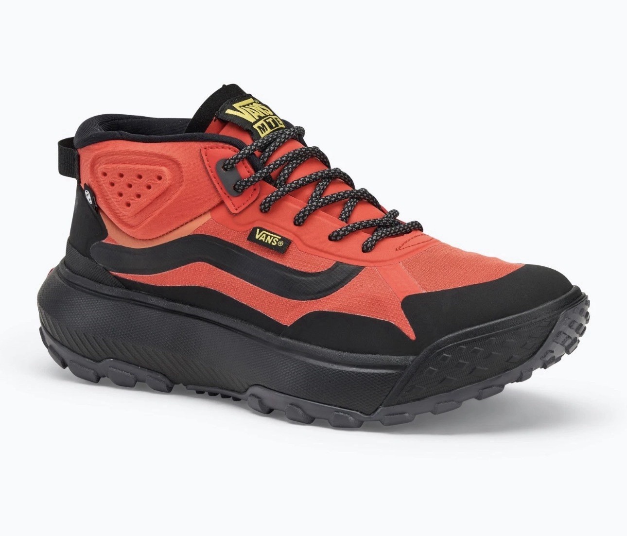 VANS MTE Crosspath Mid Women’s Size 8-8.5 Casual Shoe Orange Black Sneaker