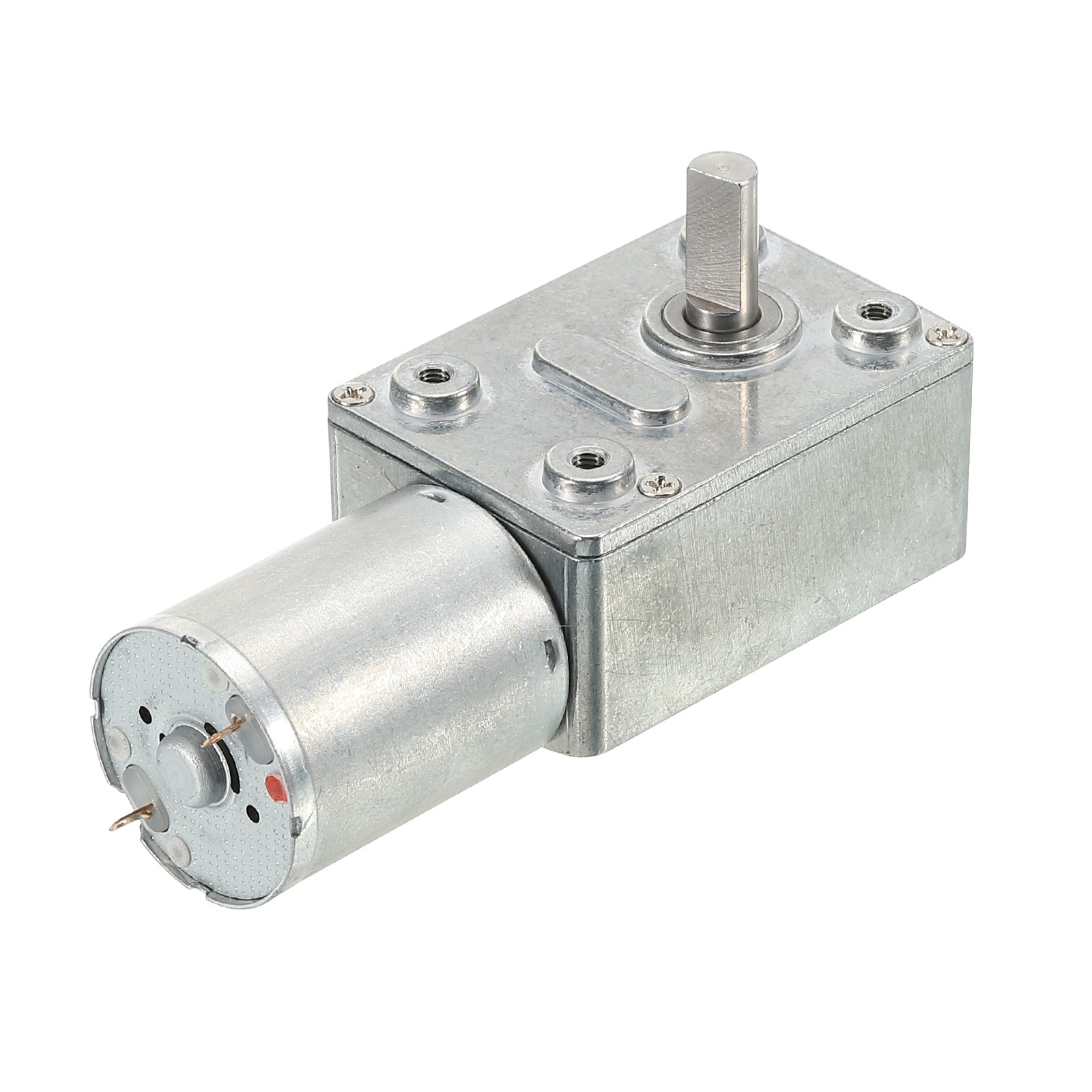 DC 12V 150RPM Turbo Worm Geared Motor 6mm D Shaft Reduction Electric Motor