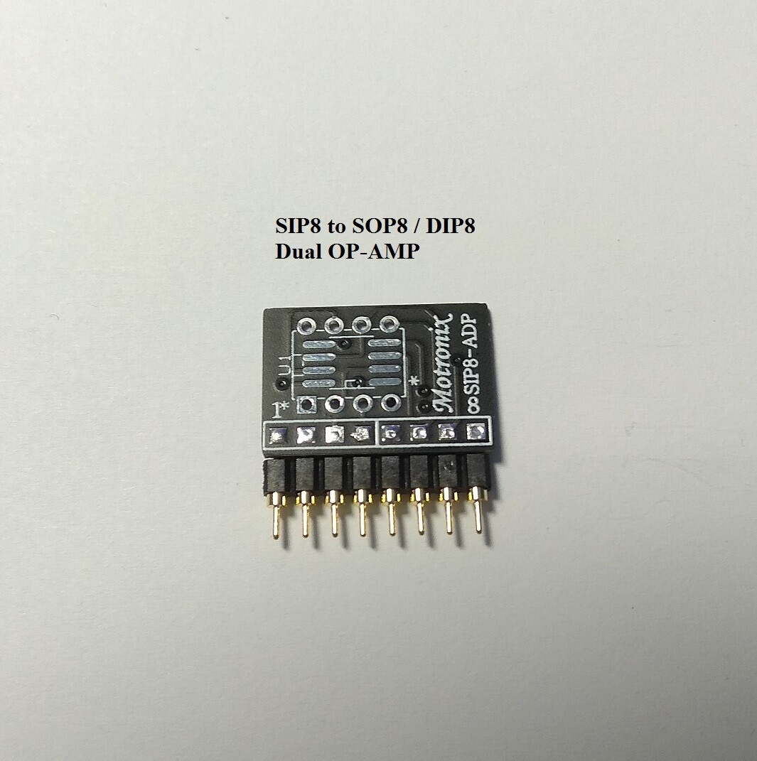 5Pcs DIP/SO IC to SIP Adapter DIP8 to SIP7 or DIP8/SOP8 to SIP8 or TA7136AP ADP