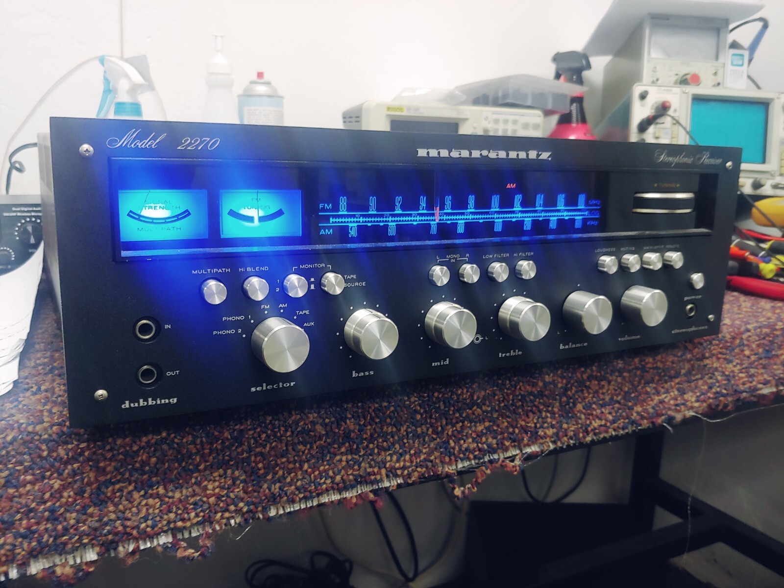 marantz ice blue led kit 2270 as seen