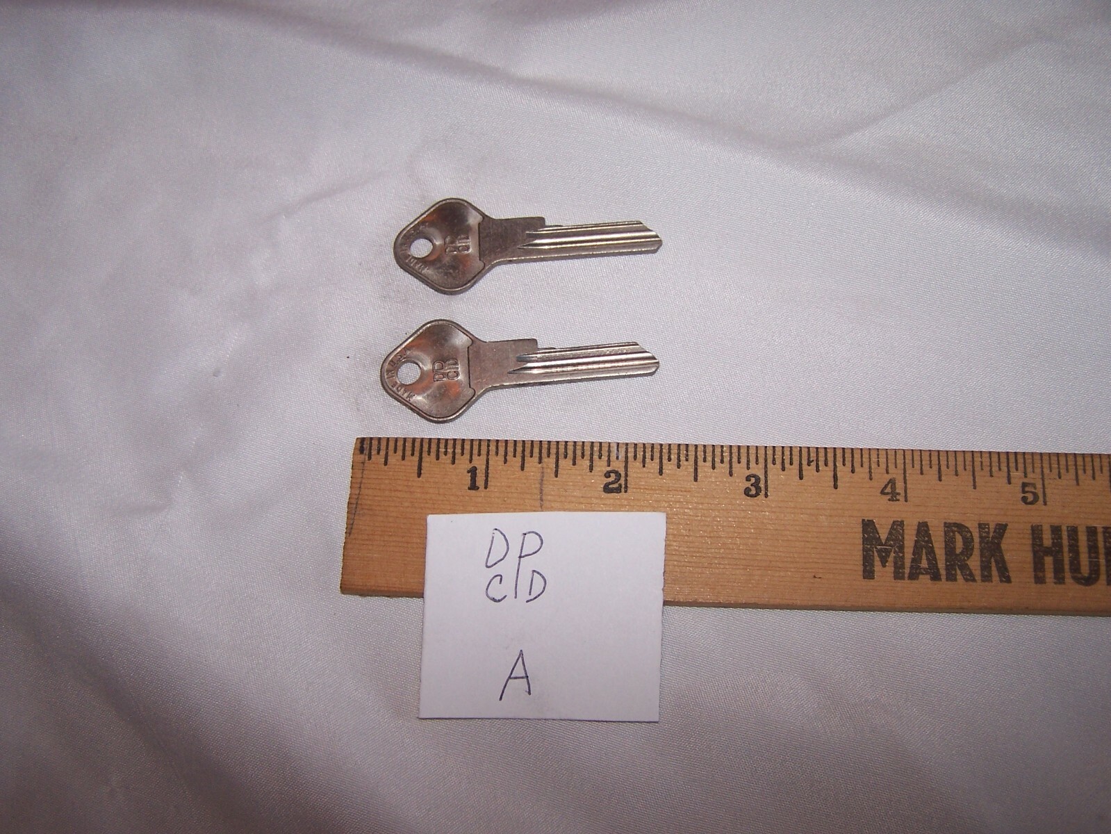 2 Briggs DPCD Key Blanks DODGE PLYMOUTH CHRYSLER - Lot A