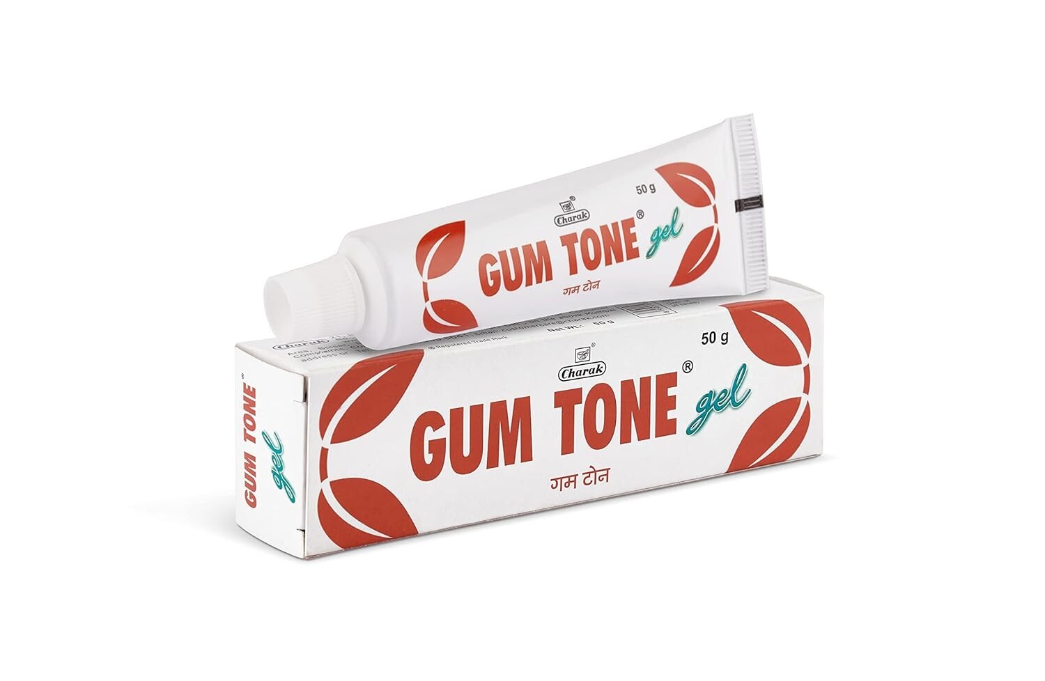 Charak Gumtone Gel For Healthy Gums, Teeth, Dental Plaque & Bad Breath 50 gm