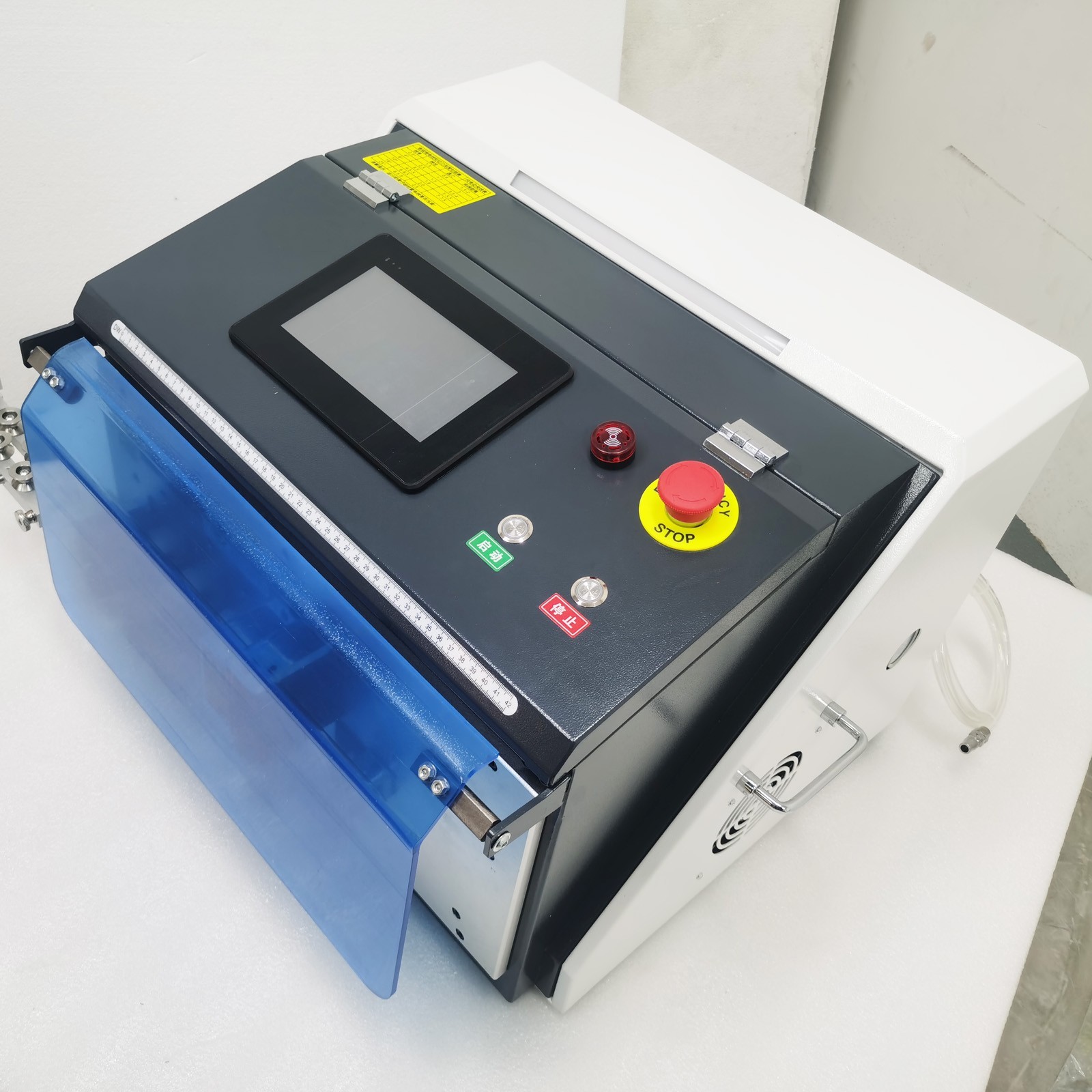 110V Automatic Pneumatic Computer Wire Stripping Bending Machine 1-16mm²