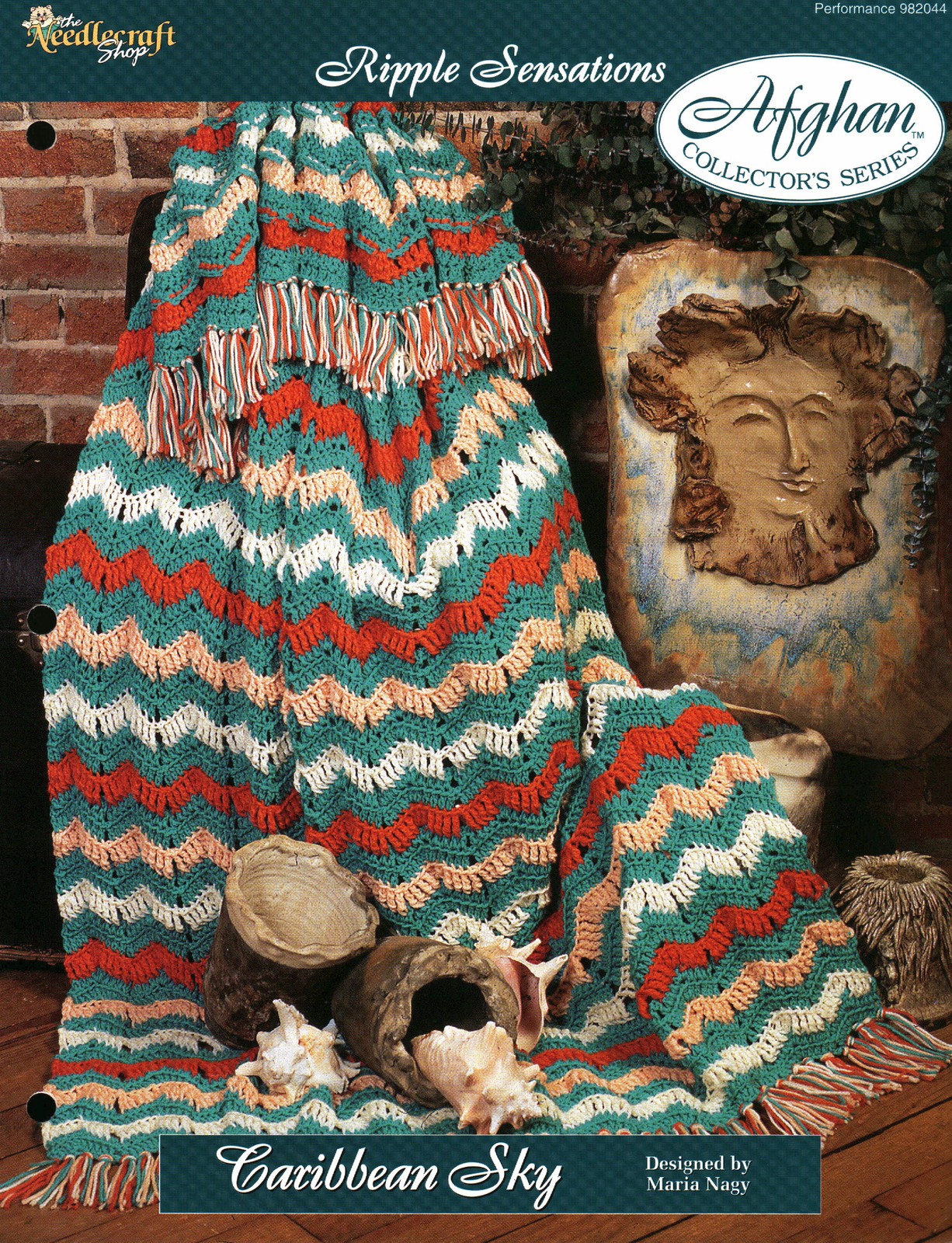 Caribbean Sky - Ripple Sensations | Needlecraft Shop Afghan Series 982044