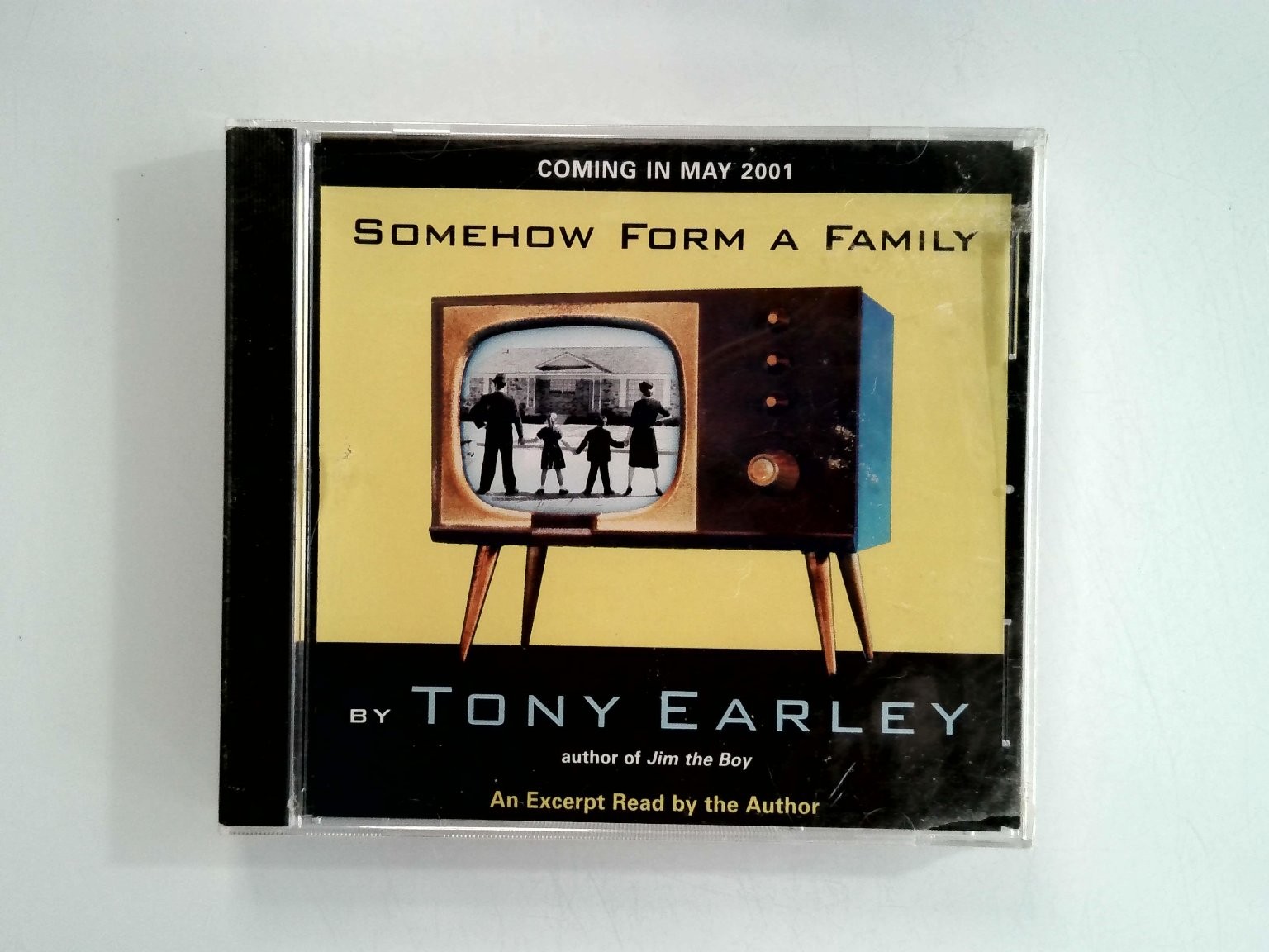 Tony Earley - Somehow Form a Family Audiobook CD Excerpt 1 Disc New