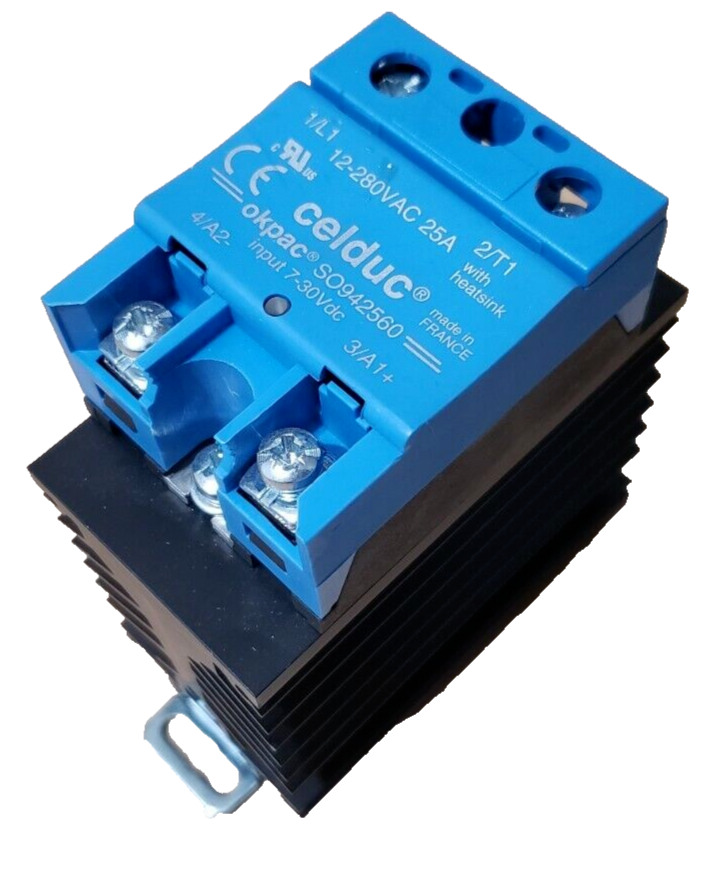 CELDUC SO942560 / S0942560 Solid State Relay 12-280VAC (Heater) AP 781822