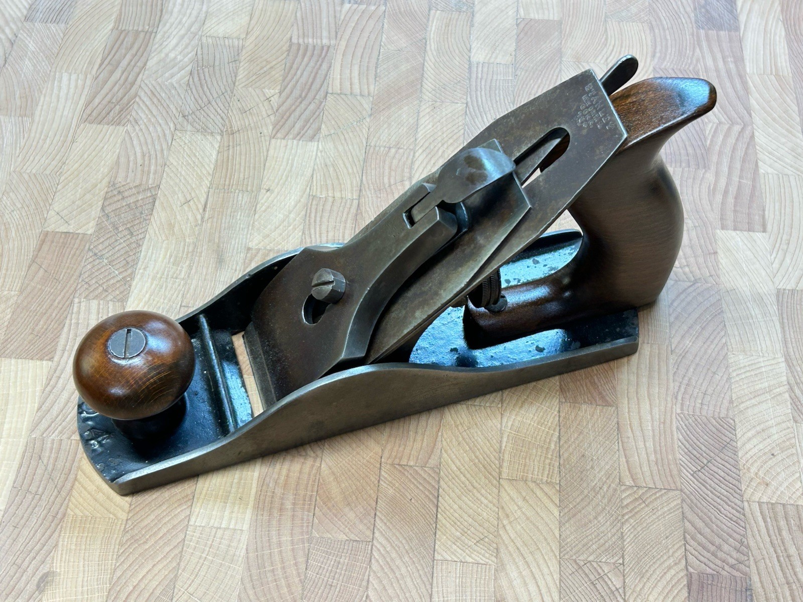 Ohio Tool No 04 Smoothing Plane Corrugated Bottom