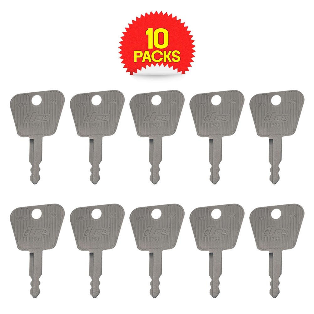 KT2 Key Blank Nickel