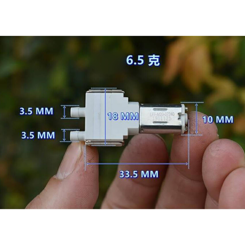 Micro Self Suction Pump DC3V-3.7V CJWP08 Vacuum Air Pump M20