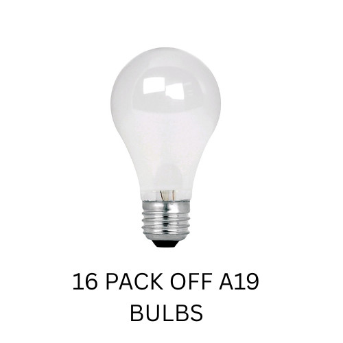 Feit Electric A19 43w Medium Base Frosted 16-pk
