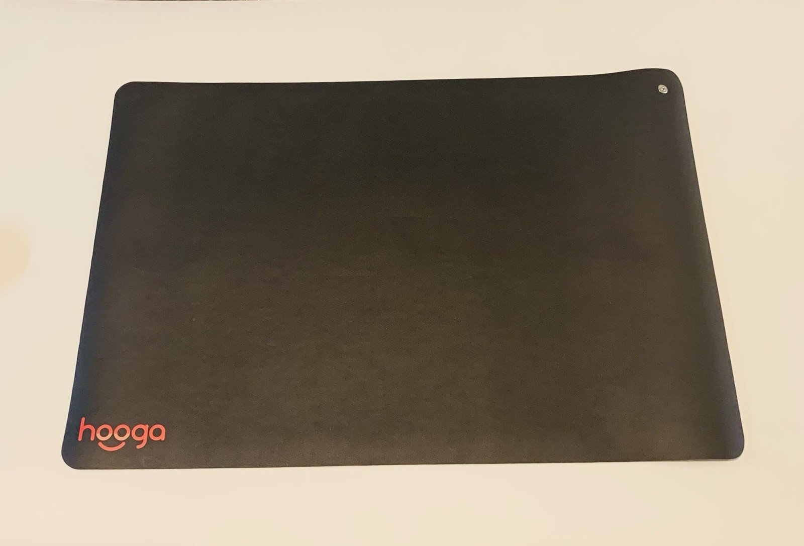 Hooga Grounding Mat Only 16” x 24” Black for Sleep Energy Pain Relief - No Cord