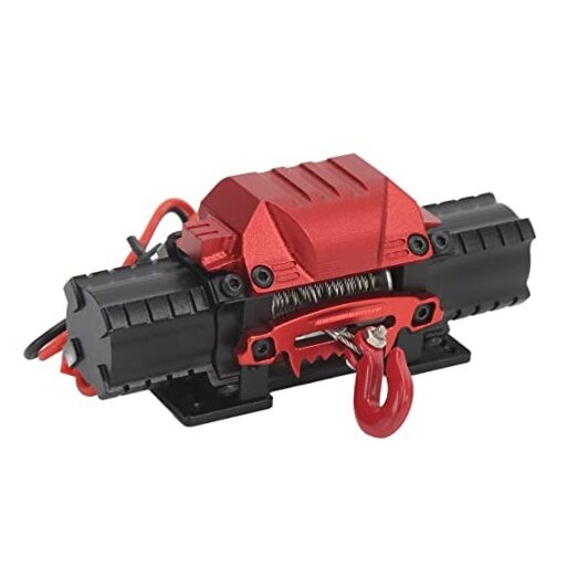 RC Car Winch, Professional Aluminium Alloy High Simulation RC Climbing Car