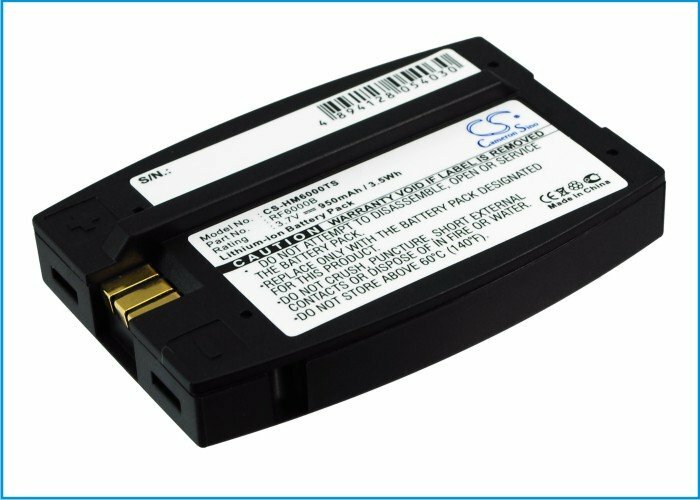 950mAh BatteryFor HME Com6000,HS400,HS500,RFT,SYS6000/SYS6100,Wireless IQ HS6000
